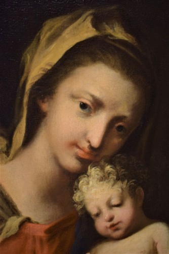 Paintings & Drawings  - Vierge and Child workshop of Jacopo Amigoni